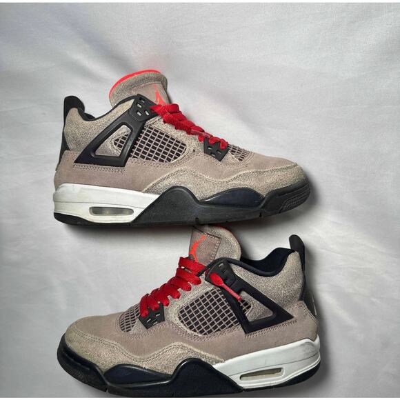 Size 4.5 - Nike Air Jordan 4 Retro GS Taupe Haze Men\'s Shoes Ships Now main image 9